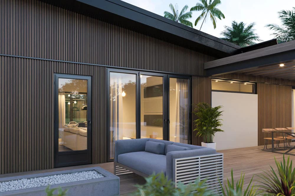 Durable Exterior Slat Wall Panels (Composite) for Outdoor Applications