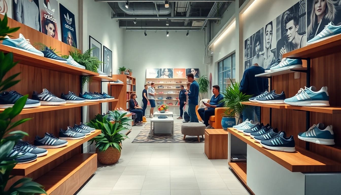 Découvrez les tendances des chaussures adidasfluxpascher.fr : un coin élégant présentant les modèles Adidas Flux.