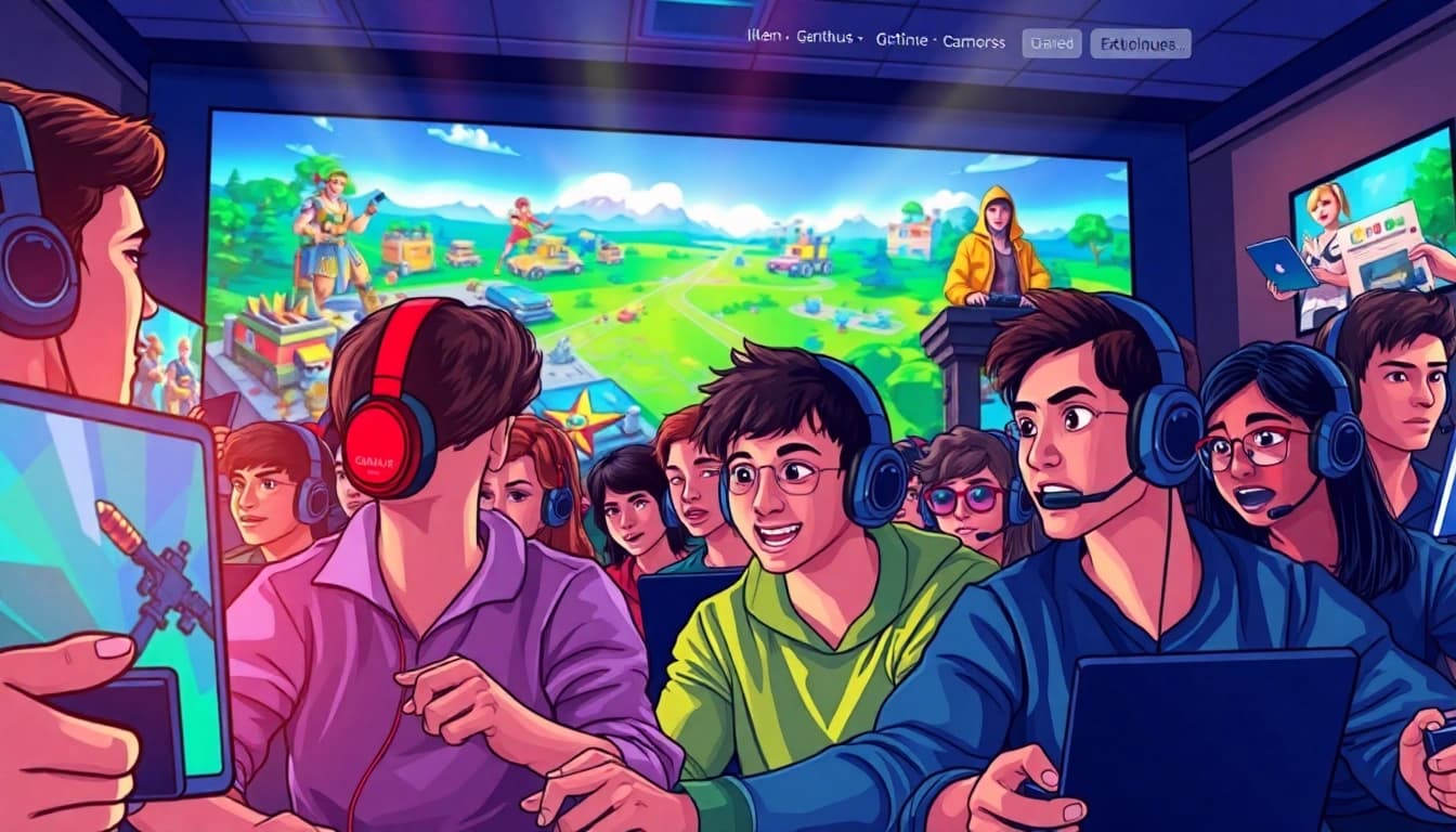 Engaging gamers exploring thrilling games on GNHUSTGames platform.