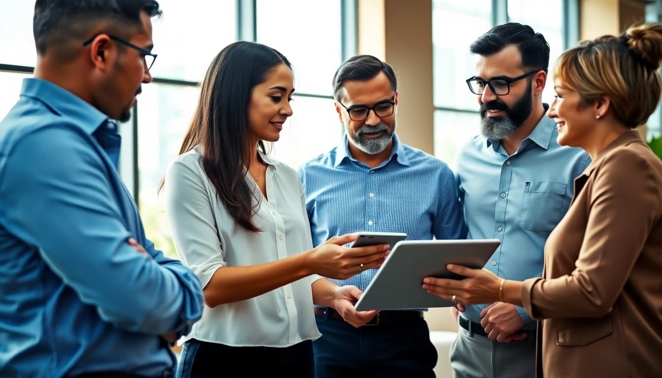 Engaging retirement planning for business owners San Antonio in a collaborative office setting.