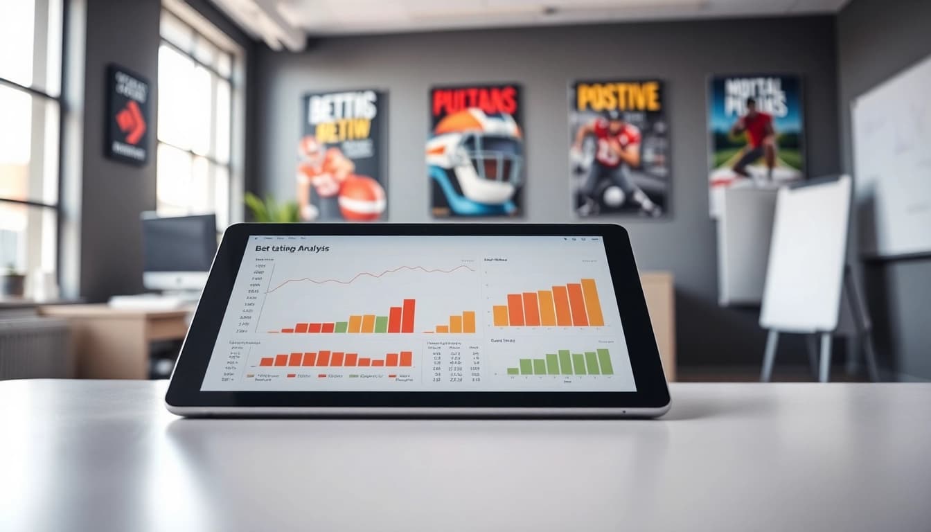 Analyse des tendances de buzznetting.fr avec un tableau de statistiques sur un bureau moderne.