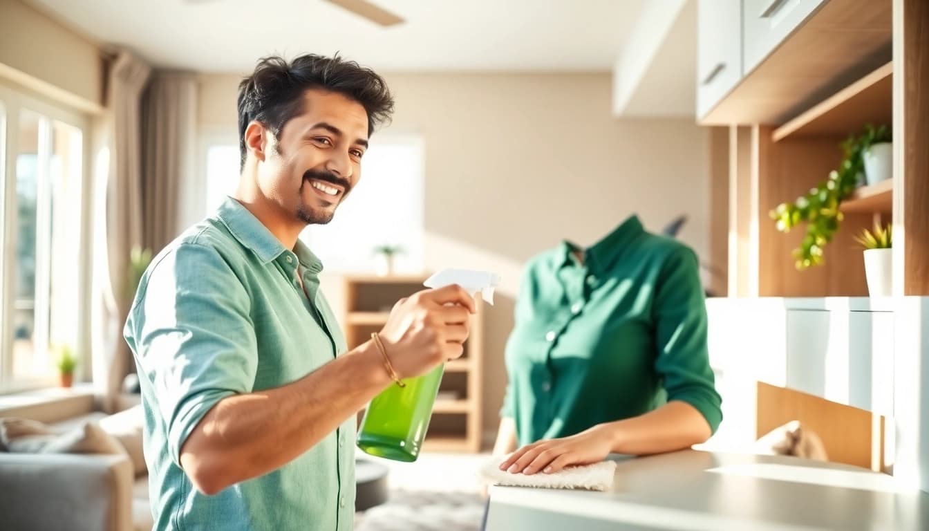 Enhance the space with a trustworthy cleaning service ensuring a spotless environment.
