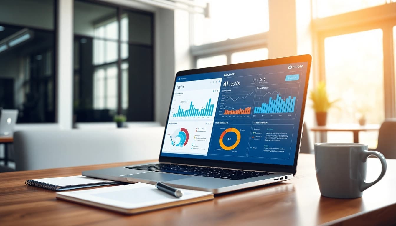 Streamline AI testing with https://benchbot.ai showcasing performance metrics and analytics.