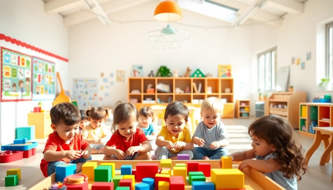 Providing quality childcare at https://juniorsjunction.com in a vibrant and engaging environment.