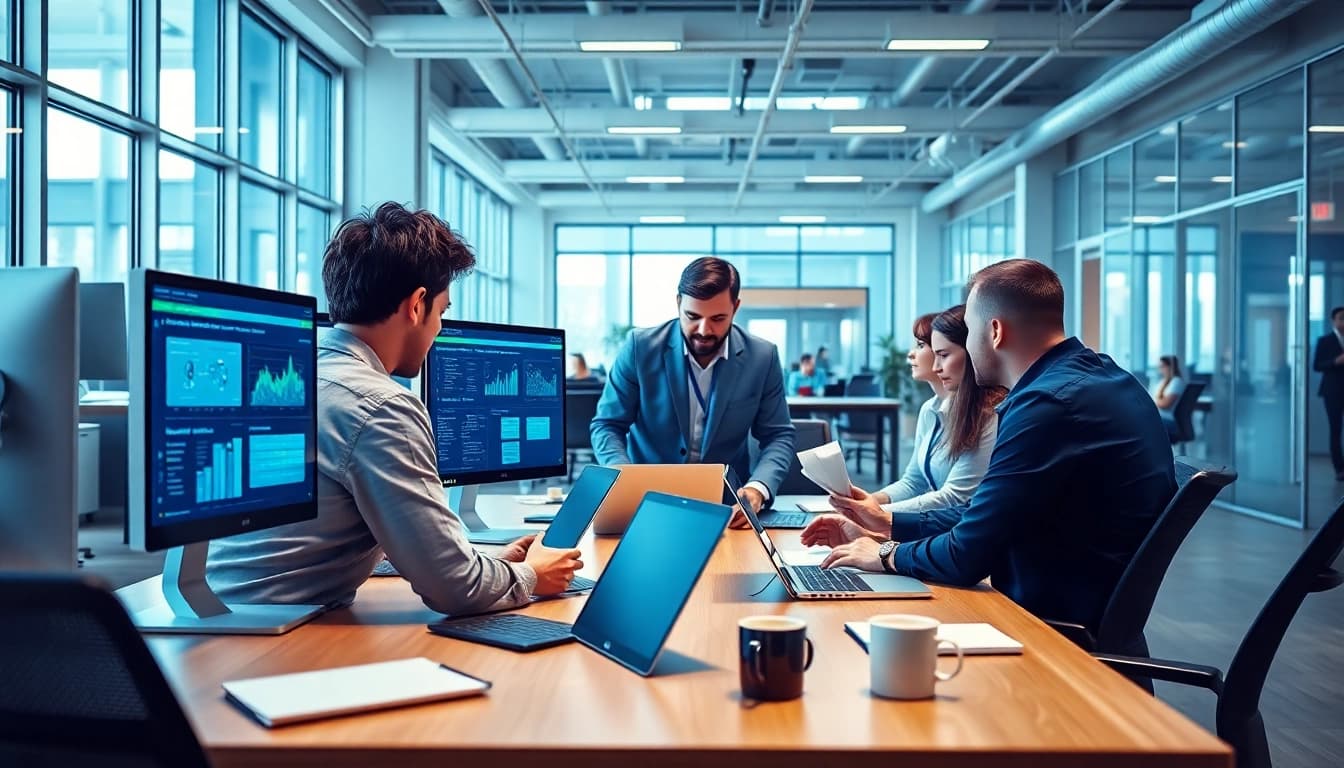 See how https://benchbot.ai transforms AI testing in a professional office environment.