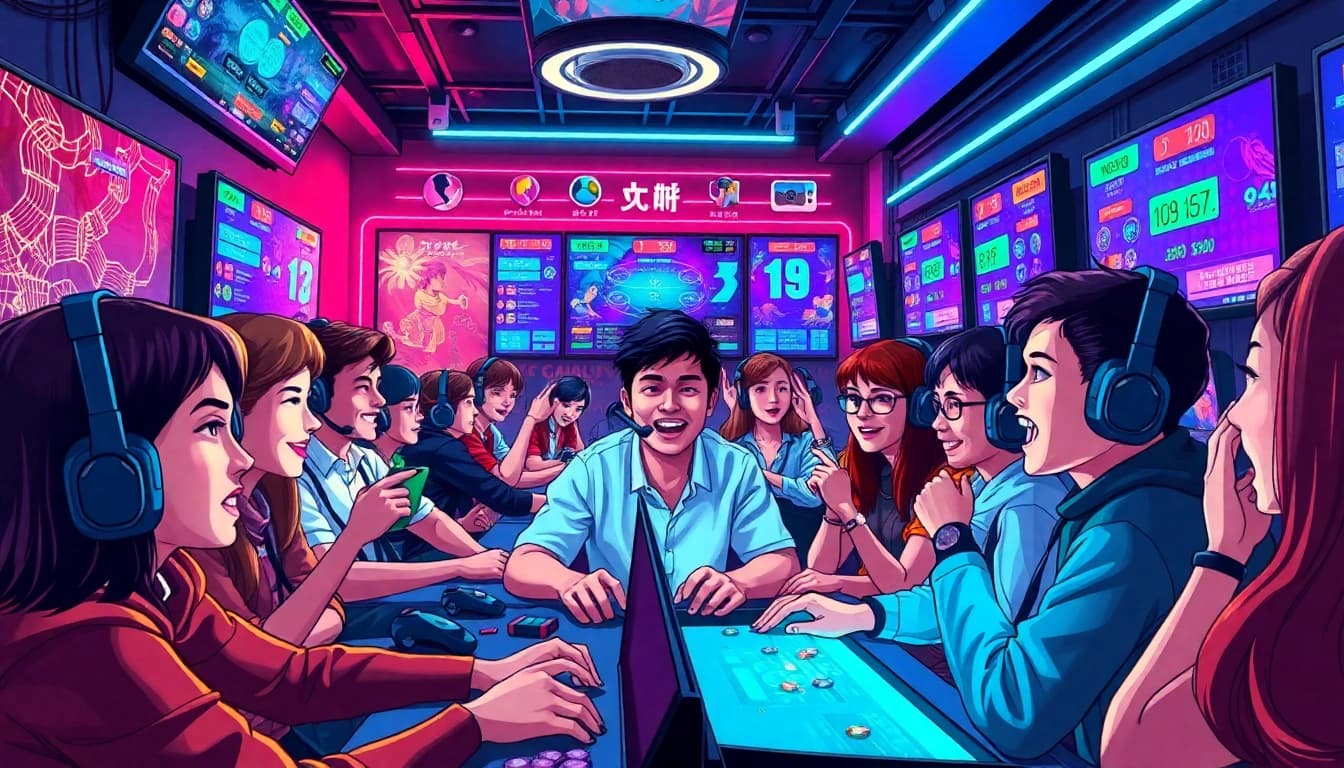 Menampilkan aksi seru dari pemain dalam bolahiu game, terlibat dalam pengalaman bermain yang menarik.