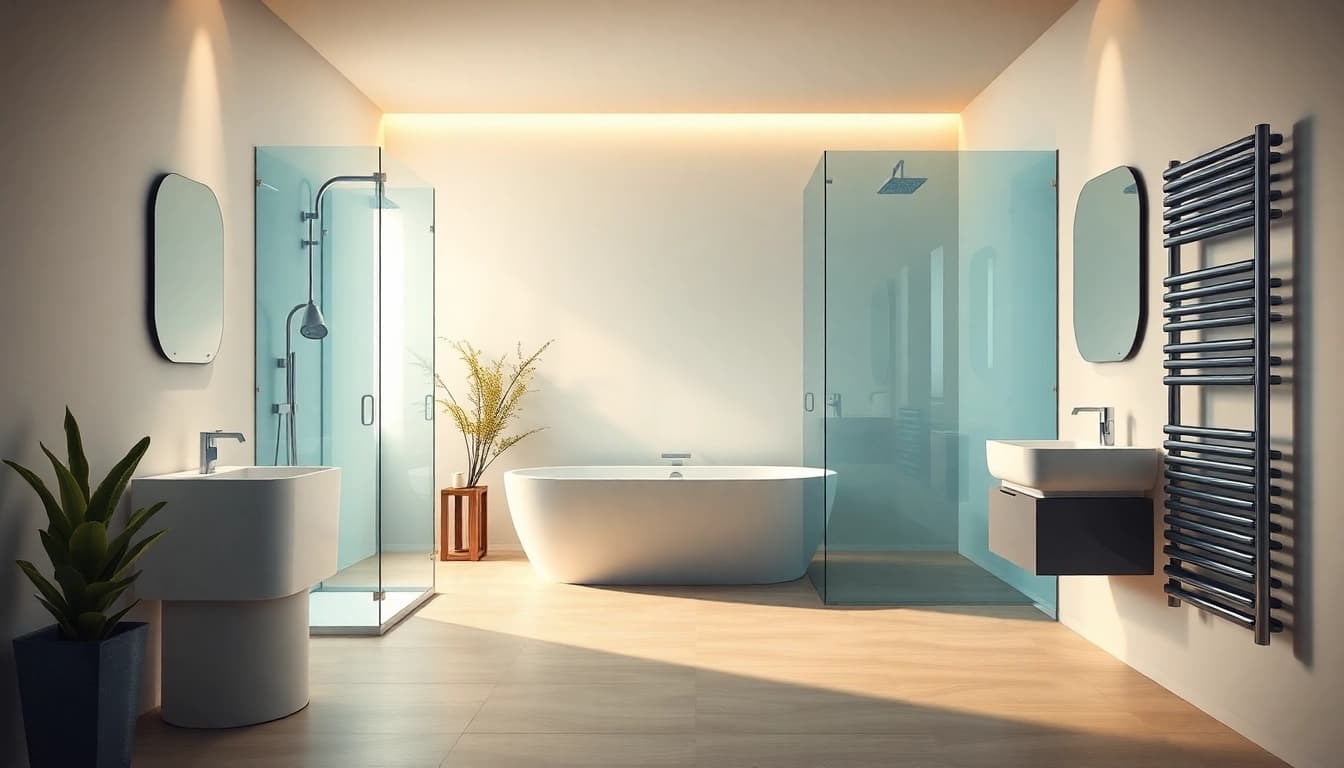 Gestalten Sie Ihr Bad mit eleganten sonni sanitär Produkten und modernen Designs.