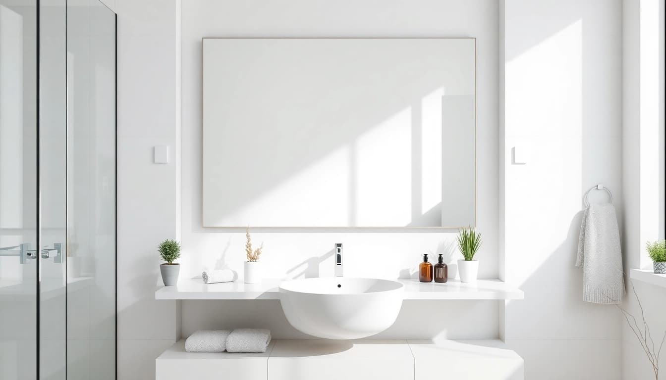 Gestalten Sie Ihr Bad mit einem eleganten sonni spiegel, der modernes Design und Funktionalität vereint.
