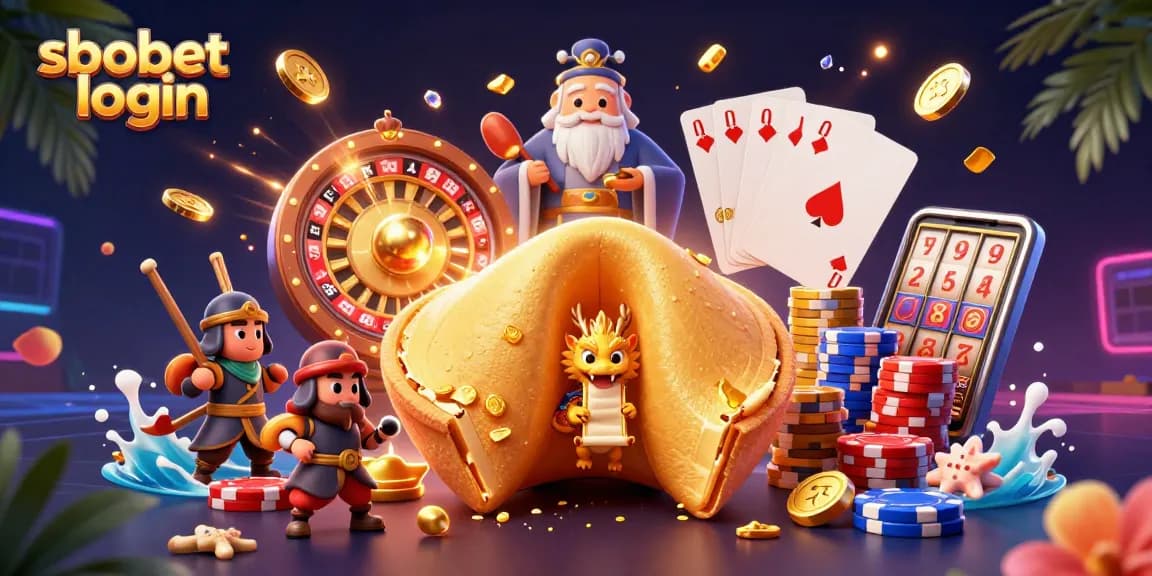 Engage in thrilling betting experiences with sbobet login surrounded by dynamic casino elements.