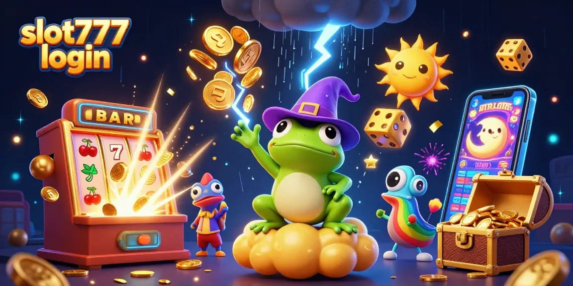 Masuki slot777 login dan menangkan permainan kasino menakjubkan ini yang penuh dengan koin emas.