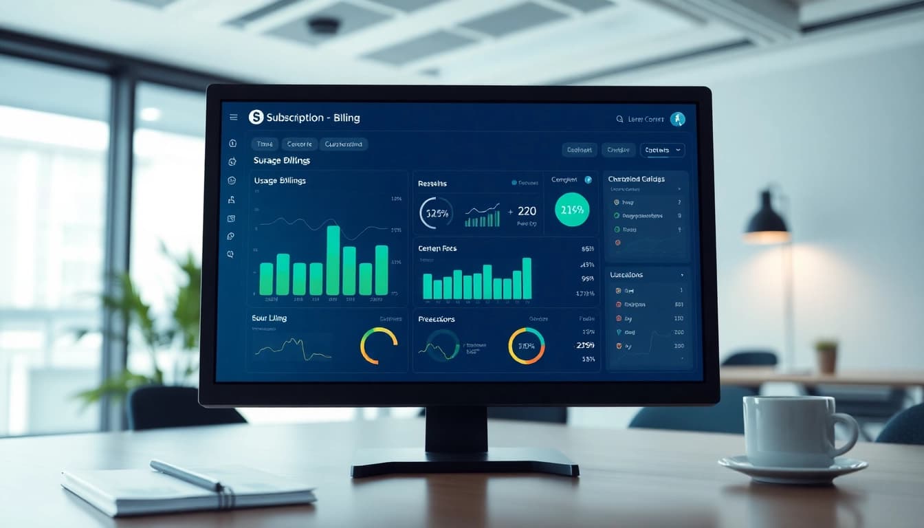 Manage subscription billing with an insightful dashboard and usage statistics.