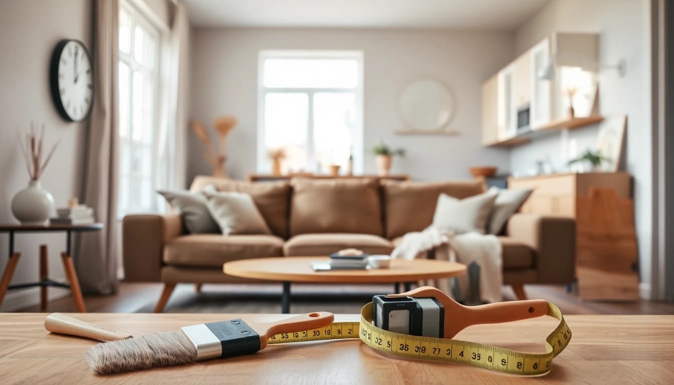 Revamp your space with amazing home renovation techniques in a modern living room.