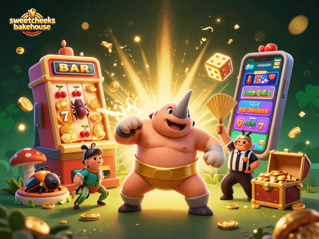 Experience dynamic wins with sweetcheeksbakehouse at vibrant slots amidst bursting coins and thrilling gameplay!