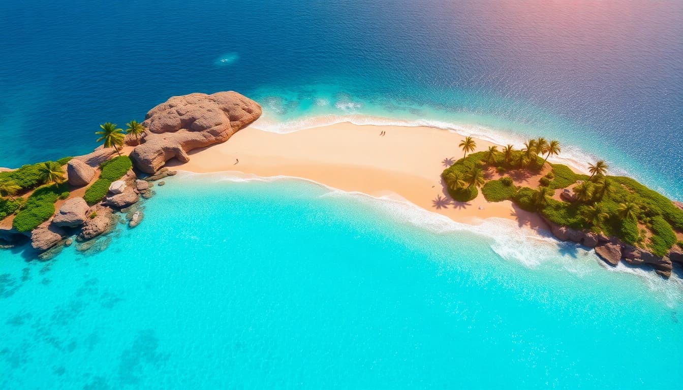 Engage with http://datanisle.com through a stunning beach view inviting adventurers.