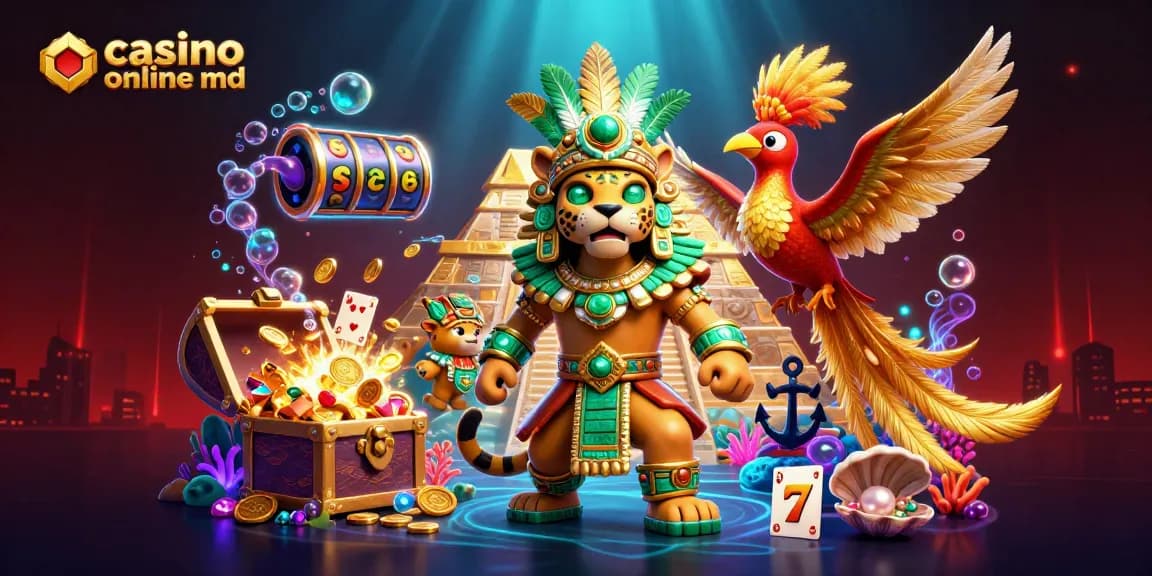 Începe aventura la casino online md cu păcănele captivante și jackpoturi strălucitoare!