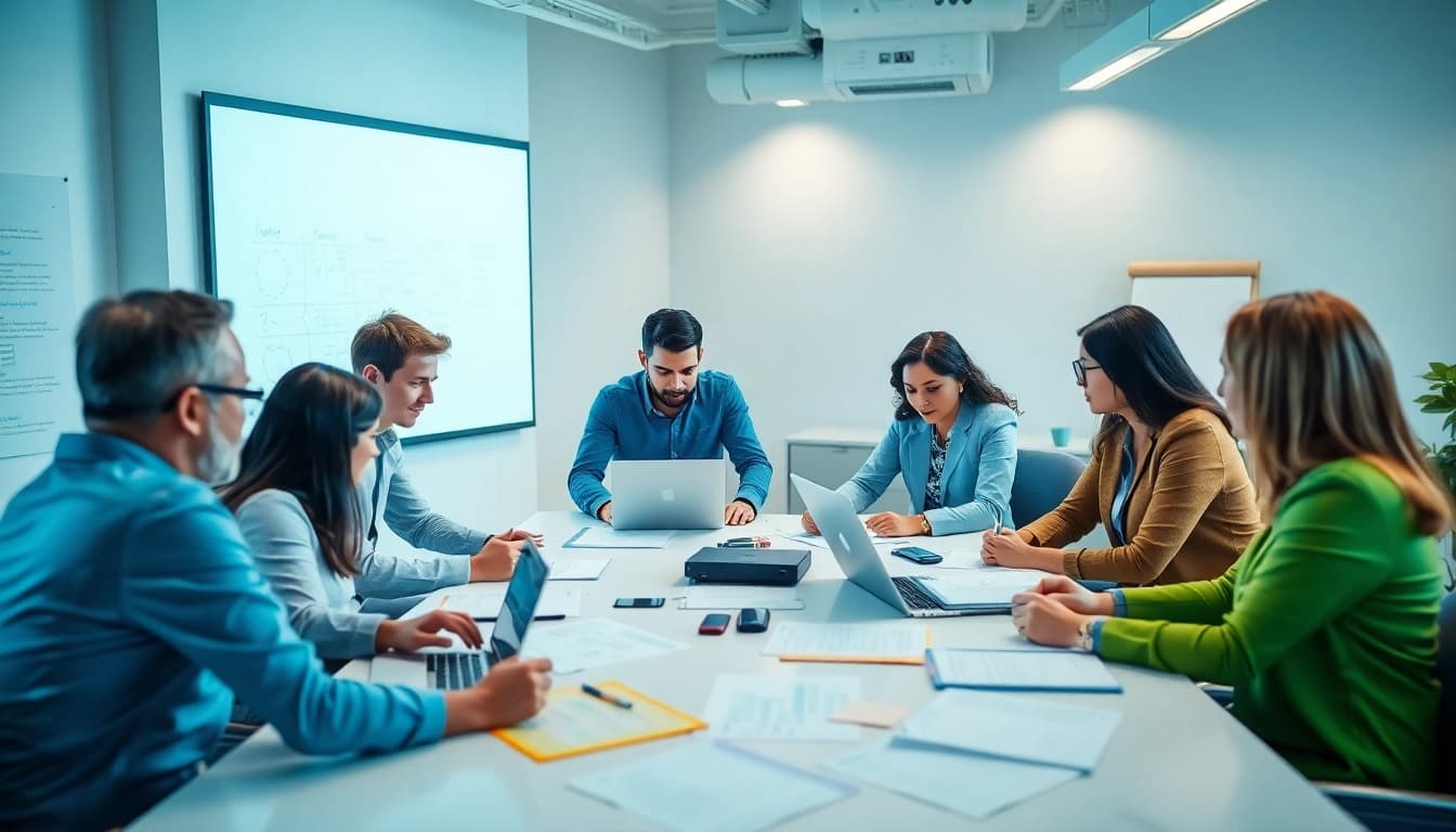 Effective collaboration in Proposal Writing and Management with a team focused on project discussions.