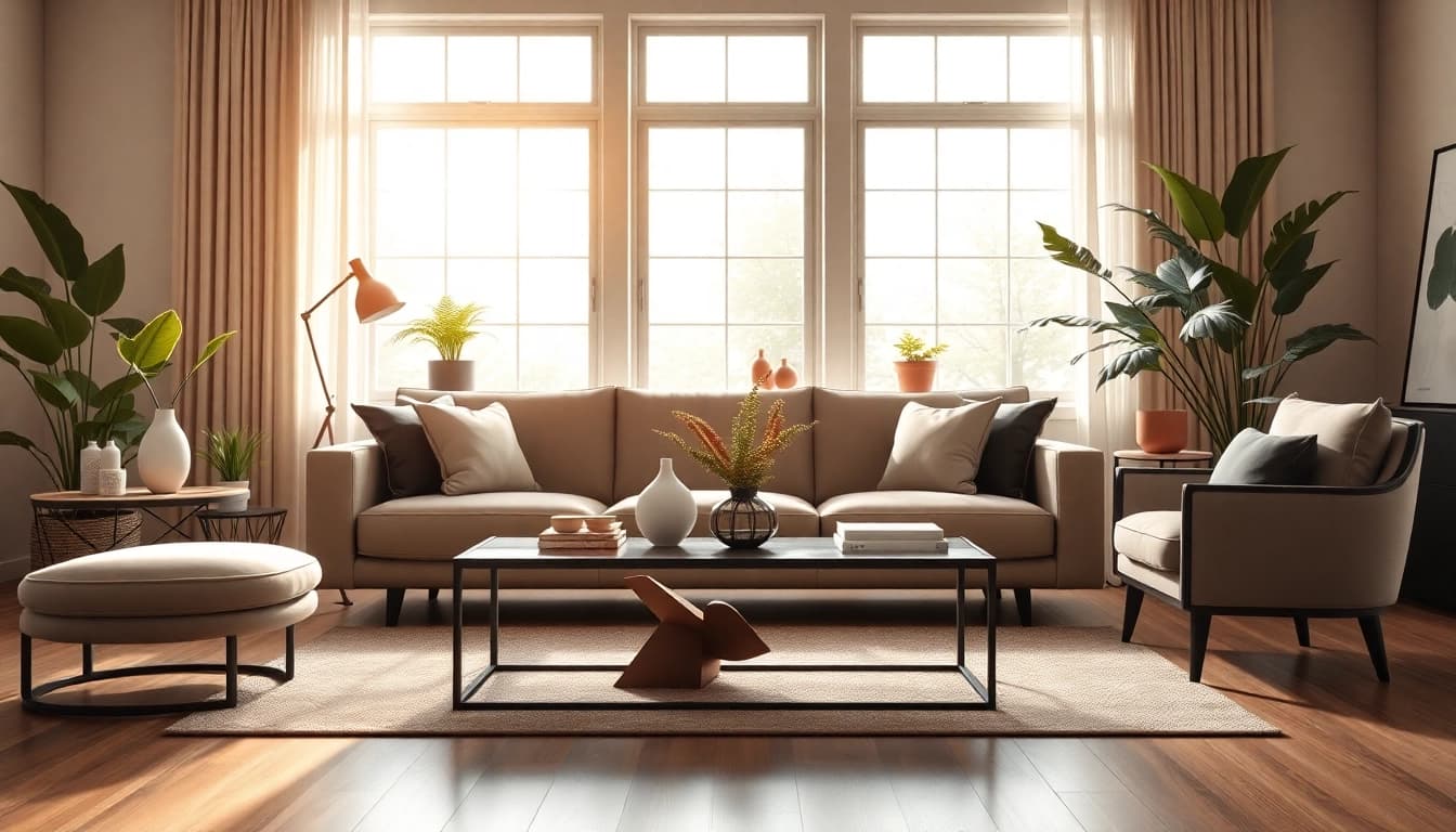 Shop modern furniture at https://deco2.gr featuring a stylish living room setup with elegant decor.