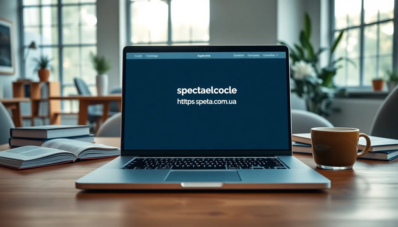 Engage with interesting content from https://spectacle.com.ua in a cozy digital workspace.