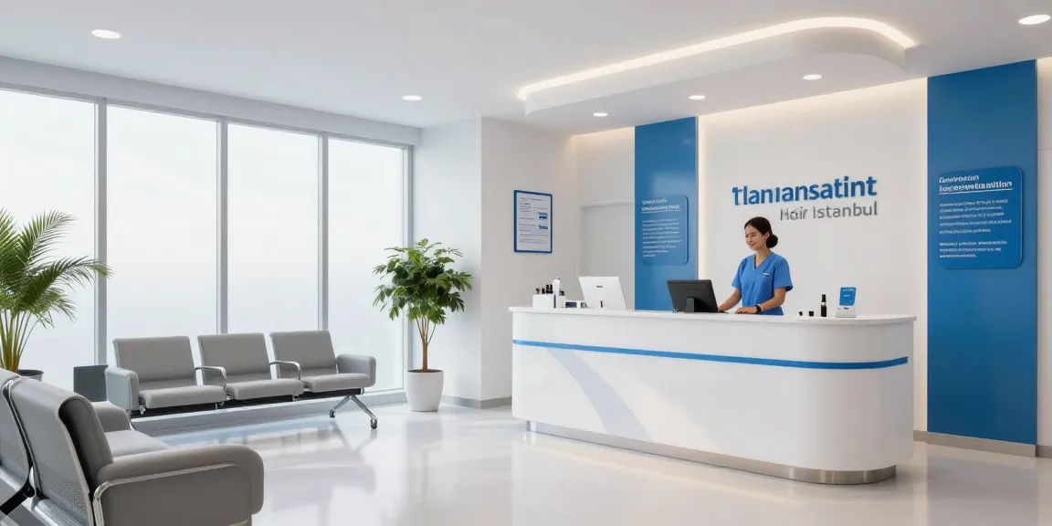 Hair transplant Istanbul at a modern health clinic emphasizing patient care and expertise in medical services.