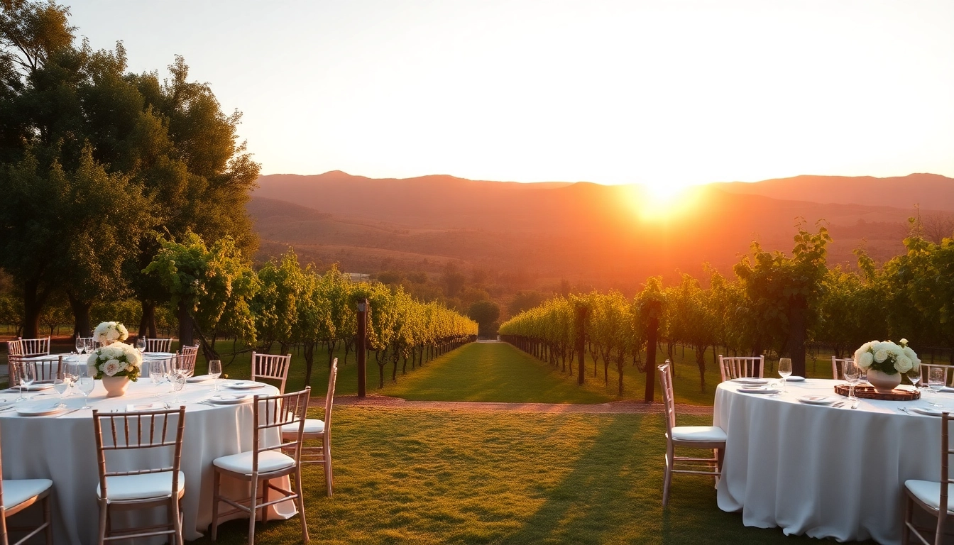 Celebrate your love at the picturesque Clarksburg wedding venues with romantic vineyard views.