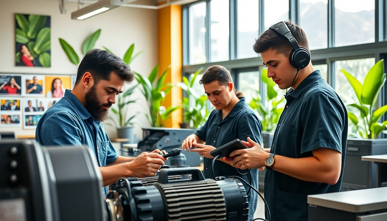 Students in trade schools in Hawaii participate in hands-on training, showcasing vocational skills.
