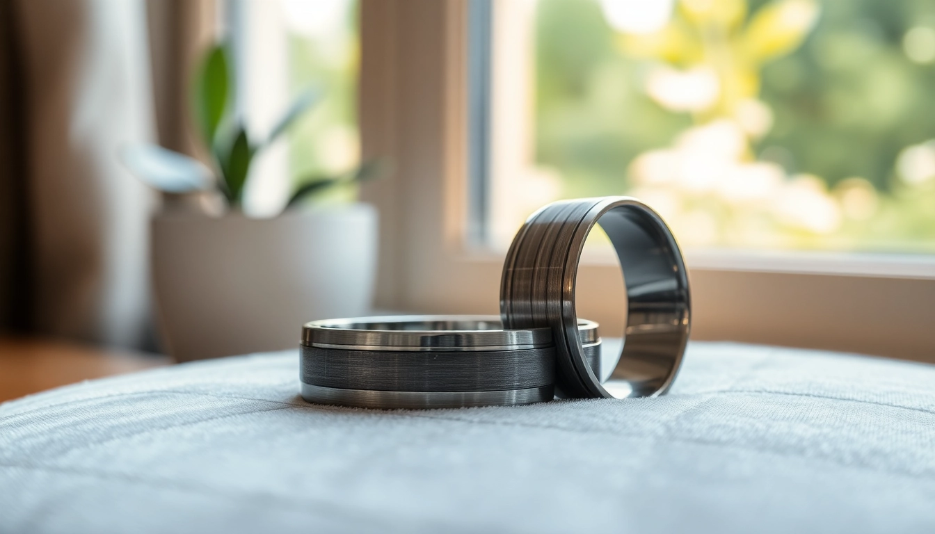 Stylish Gunmetal Wedding Bands for Men: A Guide to Modern Elegance