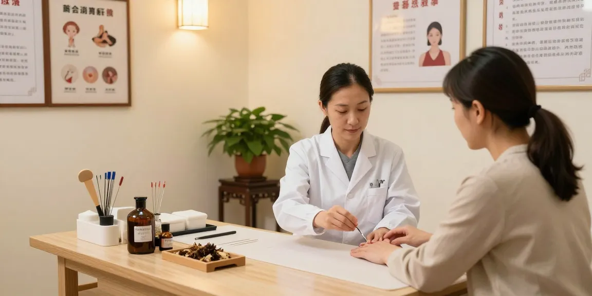 수원교통사고한의원 offering effective acupuncture treatment in a calming clinic environment, showcasing wellness.