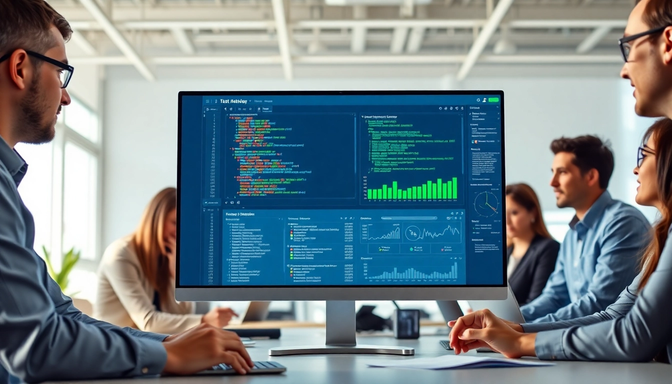 Implementing features of a test automation tool in a collaborative workspace.