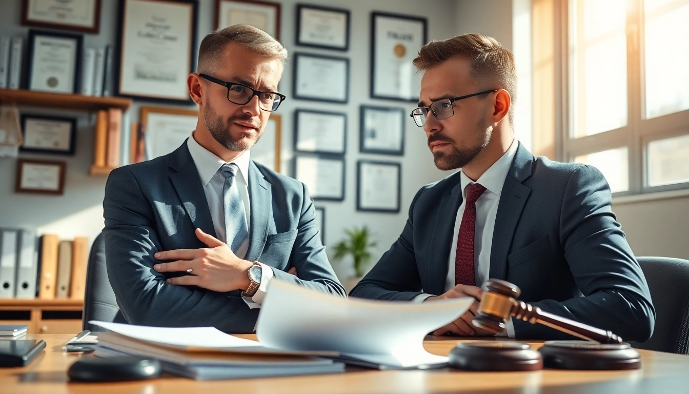 Engaged consultation between attorney and client at https://www.davidhardawaylaw.com, reflecting professionalism.