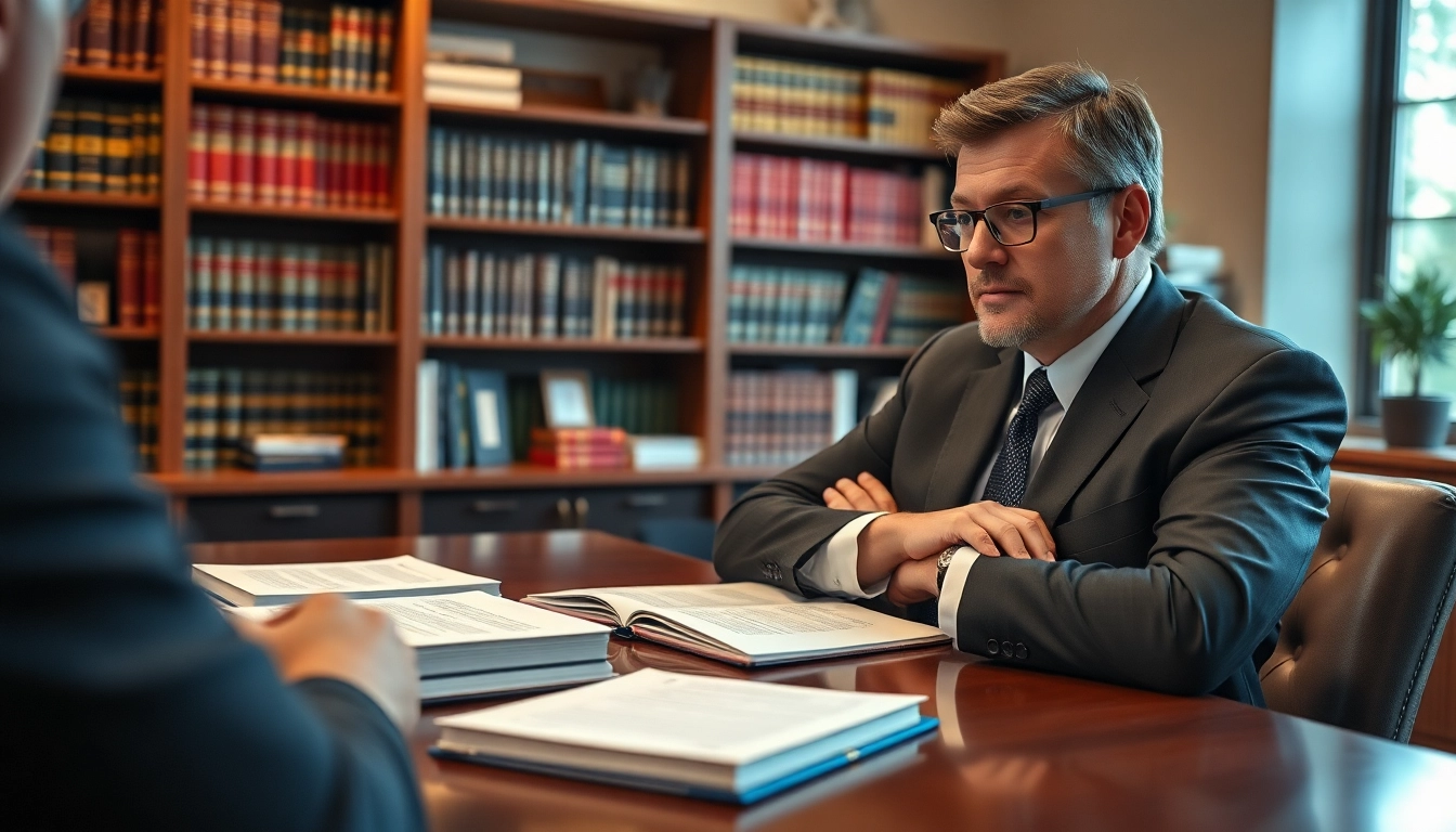 Engaging conversation with an Asheville criminal defense lawyer providing expert legal counsel.