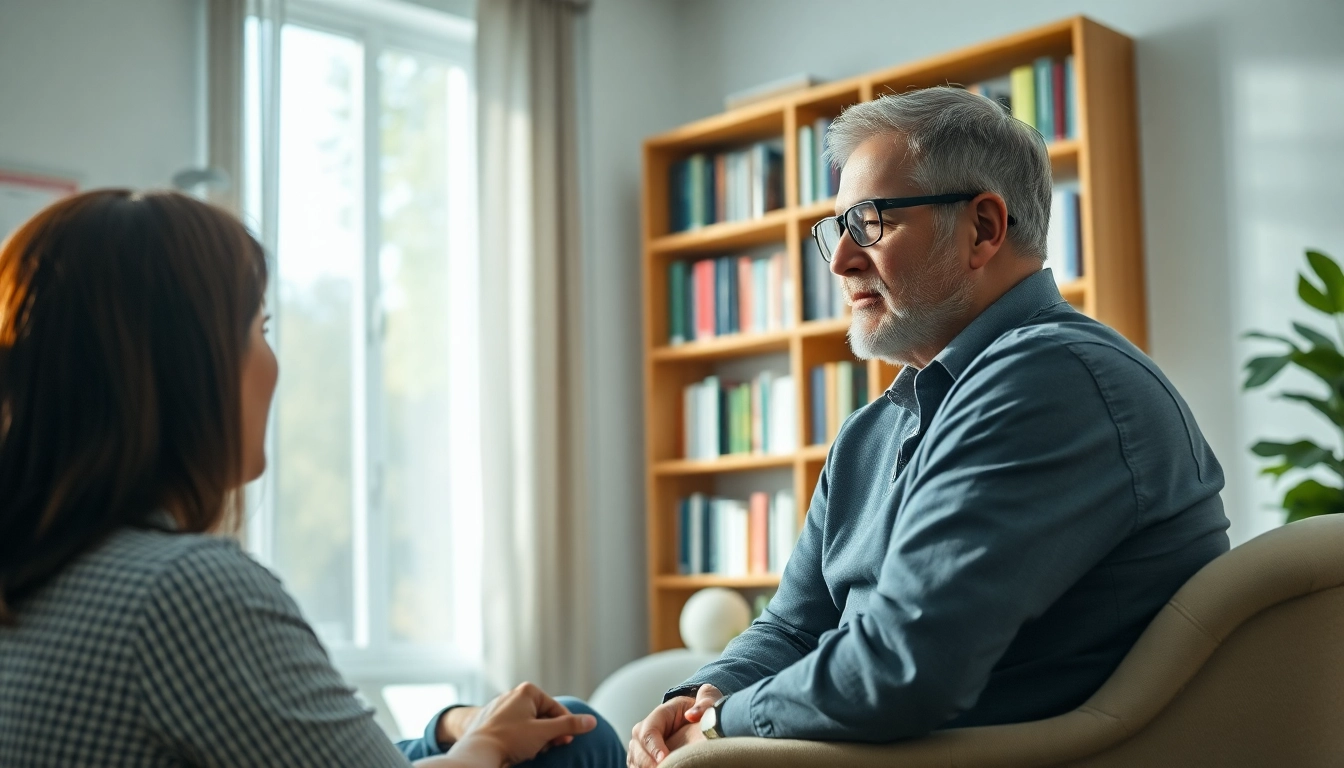 Consultation with Dr. Gregor Kowal psychiatrist India in a calming office environment.