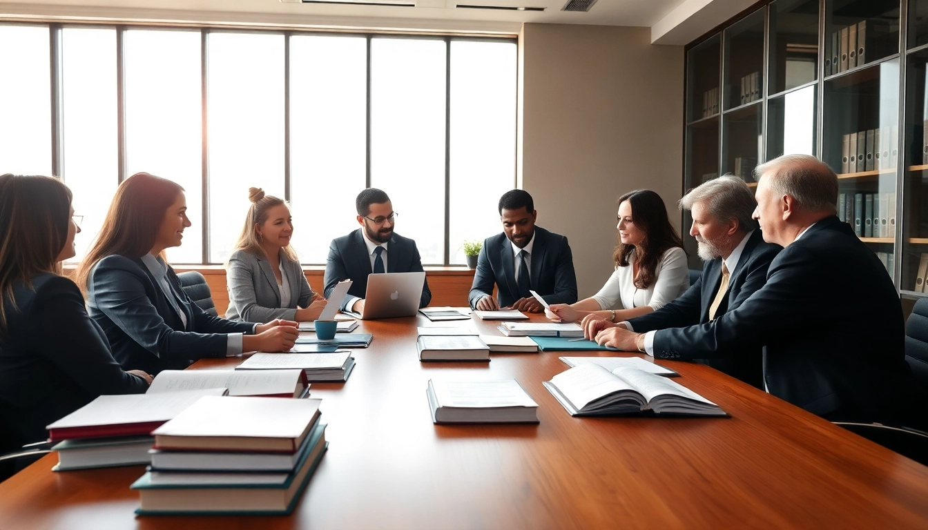 Attorneys at https://www.shiverhamilton.com engaged in collaborative legal discussion in a professional setting.