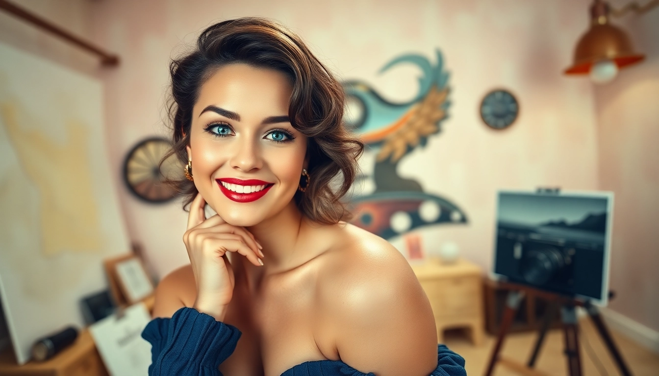 Feature an iconic Varga Girl artwork at https://www.esquirevargas.com showcasing vintage pin-up glamour.