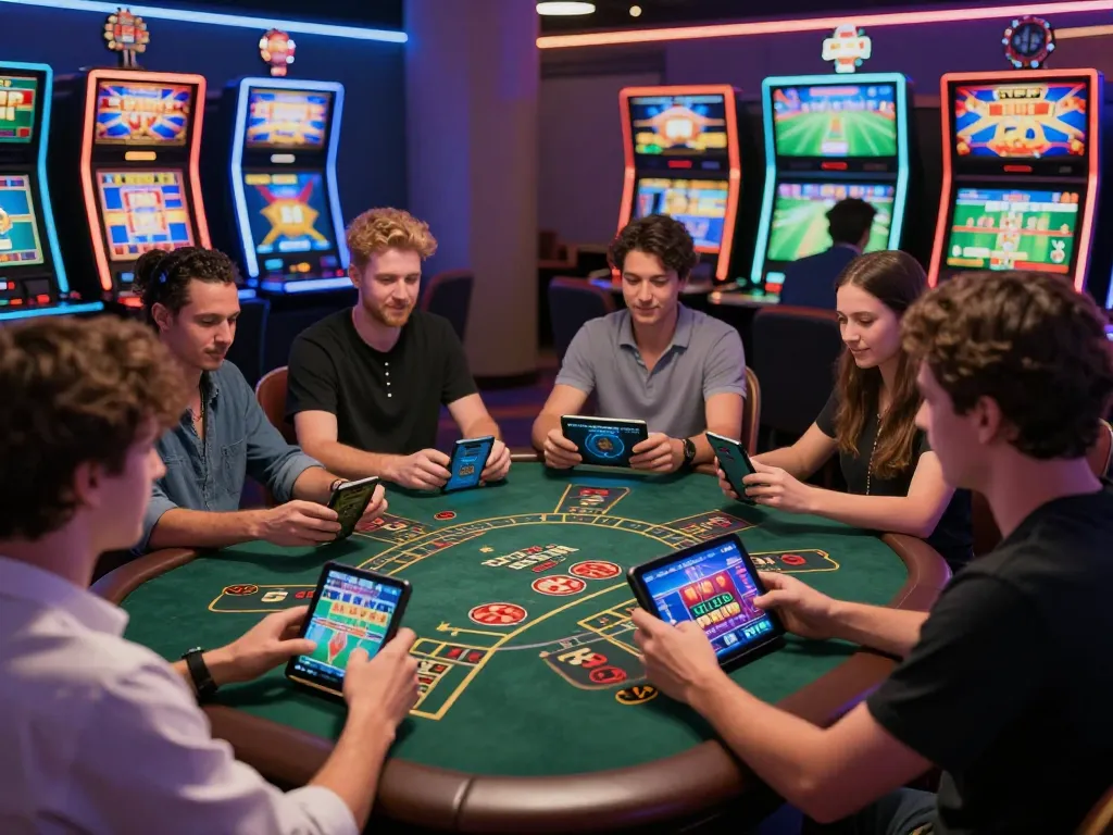 Exciting go88 online gaming environment featuring diverse players enjoying various games.