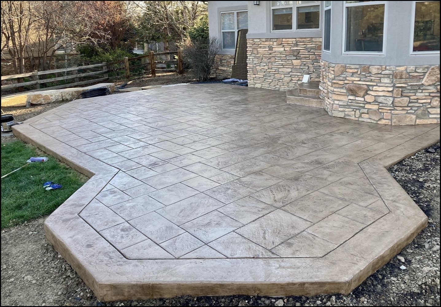 Enhance Your Property with Stamped Concrete Stairs Denver
