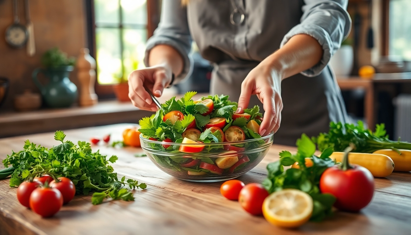 Leckere Rezepte auf https://foodies-magazin.de mit frischer, bunter Salatzubereitung.