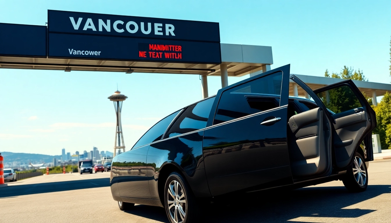 Professional limo service vancouver to seattle offering a luxurious travel experience.
