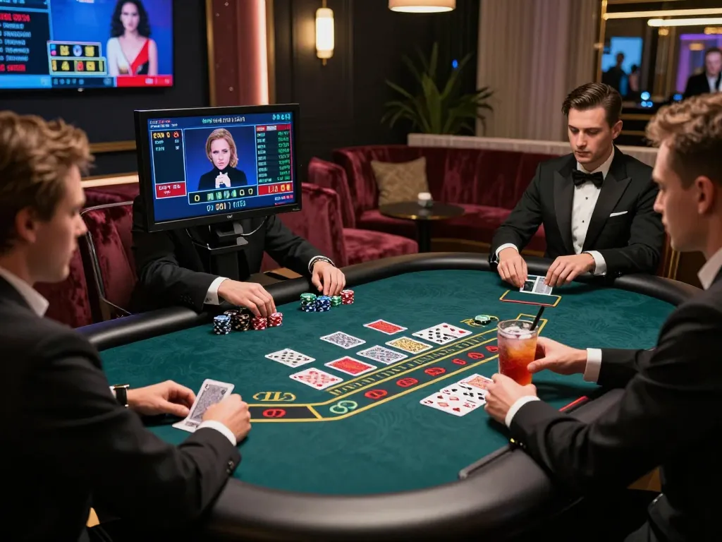 Experience premium online gaming at 카지노사이트 with live dealer baccarat, stylish atmosphere, and engaging players.
