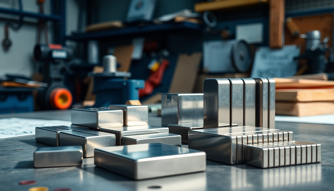 Displaying Alnico magnets manufacturer in china's products in a professional setting.