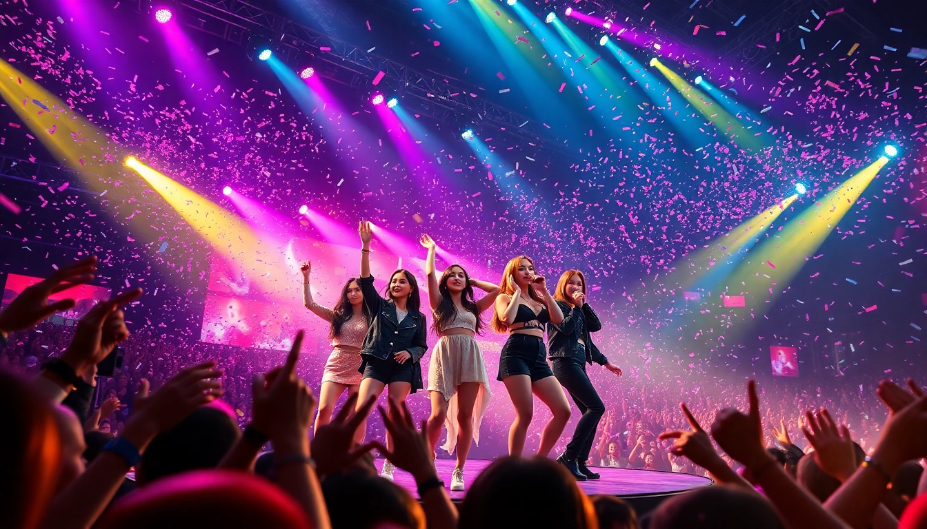 Blackpink news highlighting BLACKPINK's thrilling live concert performance.