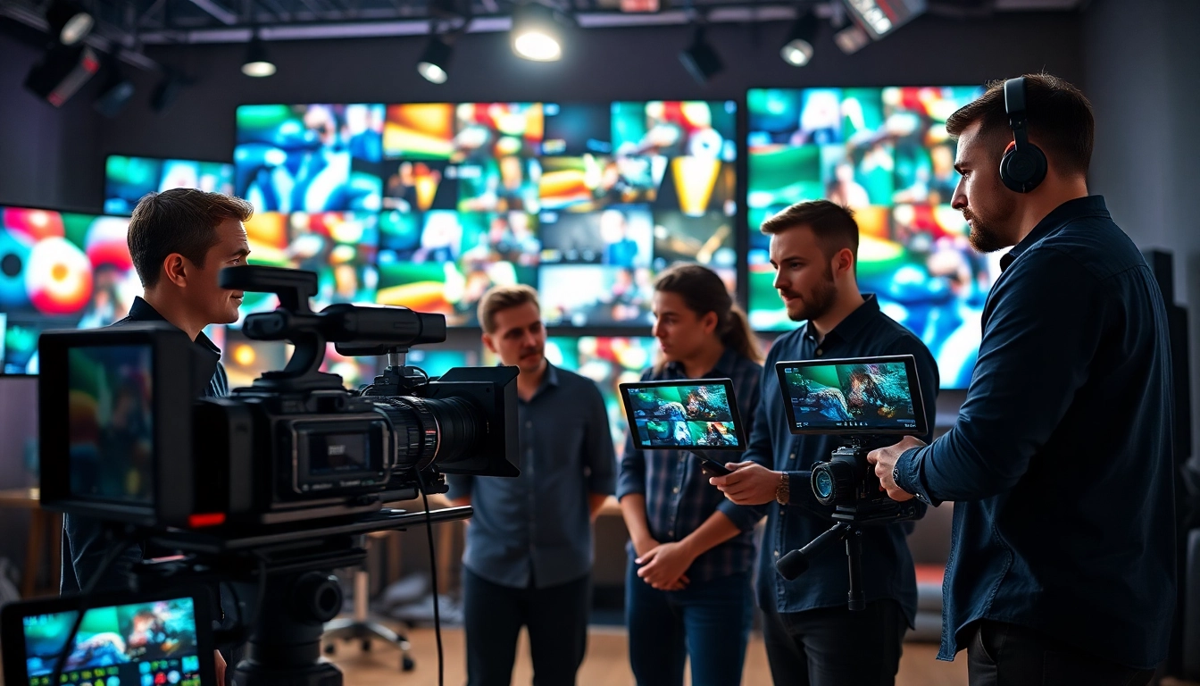 Transform an image to video with professional filmmakers in an engaging studio.