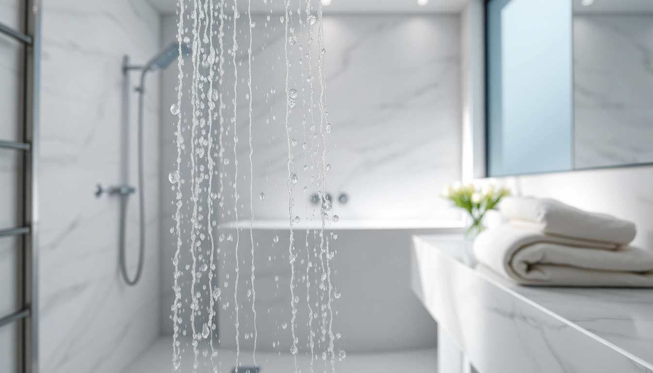 Experience elegant showers uk in a modern bathroom with sleek design and soothing aesthetics.