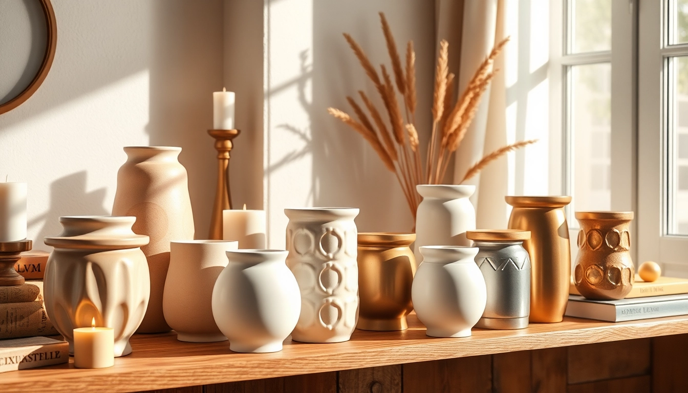 Showcasing a variety of stylish wax warmers from https://www.scentswarmers.com in a cozy room environment.