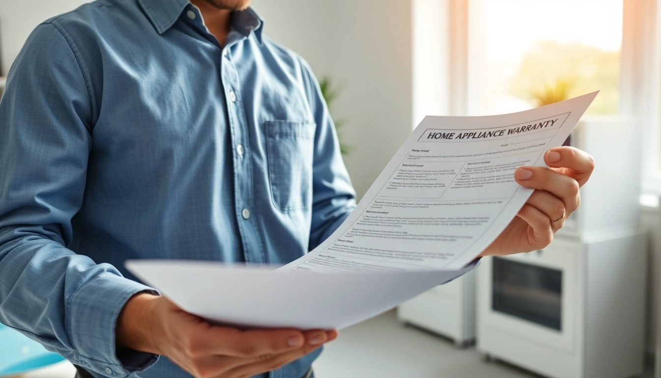 Technician evaluating documents for the expert led warranty company, showcasing reliability and professionalism.