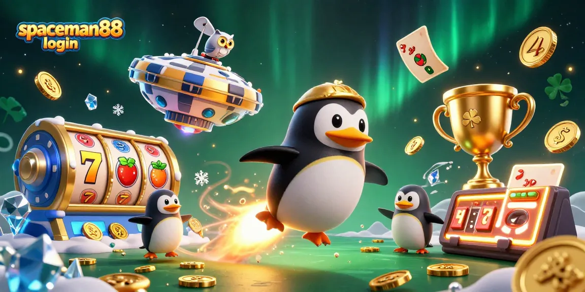 Engage with the thrilling spaceman88 login experience in a vibrant casino-themed cosmic adventure.