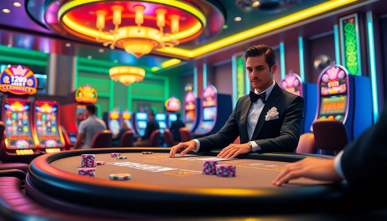 Experience high-stakes action with EE 88 at a luxurious casino table full of excitement.