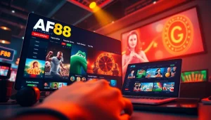 Experience the dynamic AF88 online betting platform with user-friendly design and engaging gaming interface.