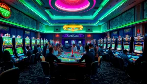 Experience the excitement at https://mega888tm.club with vibrant gaming machines and players.