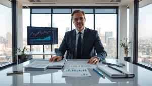 Beratung bei https://zukunftkapital.de, Finanzanalysen und Strategien im modernen Büro.