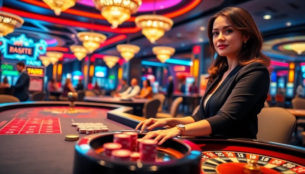 เข้าร่วม Aw8 คาสิโนสด ที่มีดีลเลอร์สาวสุดเซ็กซี่และบรรยากาศหรูหรา